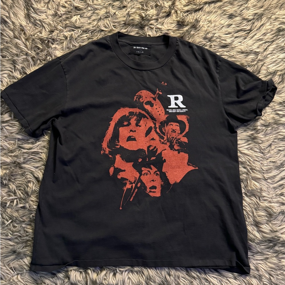 FTWS “R Rated” Horror Movie Halloween Shirt FOR THOSE WHO SIN XL